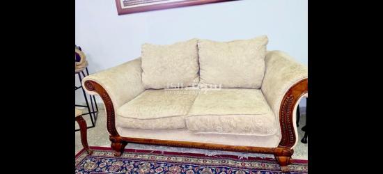 طقم كنب أمريكي بحاله جيده جدا - 5